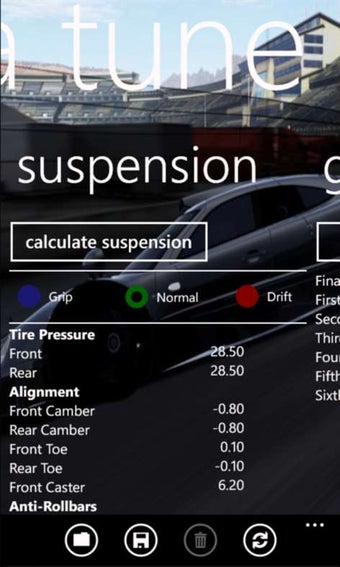 Image 1 for Forza Tune Calculator for…