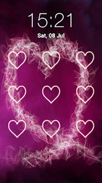 Image 3 for Heart Pattern Lock Screen