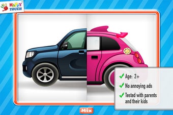 Imagen 0 para Cars Mixing Game for Kids…