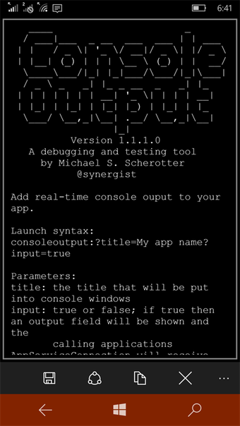 Image 0 for Console Output for Window…