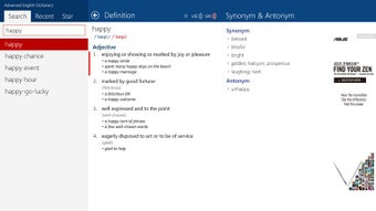 Image 0 for Advanced English Dictiona…
