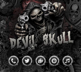Imagen 2 para Hell Devil Death Skull Th…