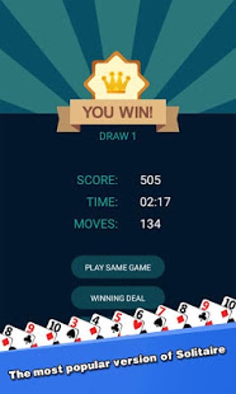 Image 1 for Solitaire Classic Offline