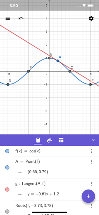 Image 0 for GeoGebra Graphing Calcula…
