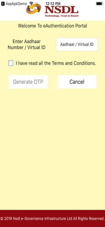 Image 0 for NSDL e-Governance