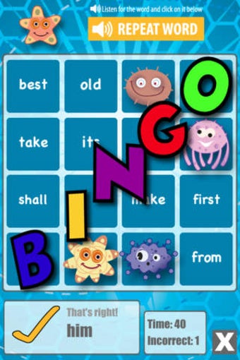 Image 0 for Word BINGO