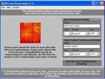Image 0 for MB Love Numerology
