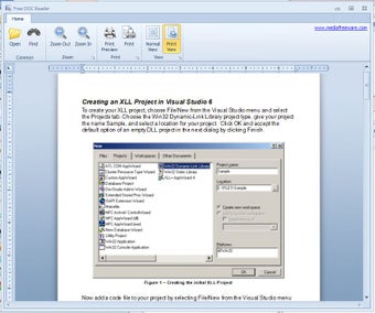 Image 0 for Free DOC Reader