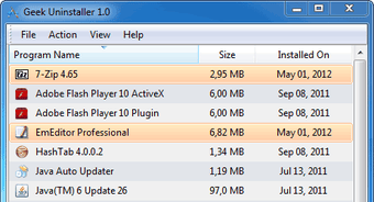 Image 0 for GeekUninstaller
