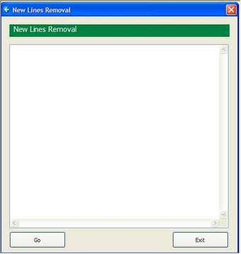 Imagen 0 para New Lines Removal