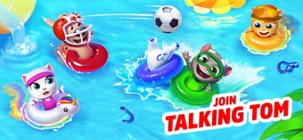 Imagen 2 para Talking Tom Pool - Puzzle…