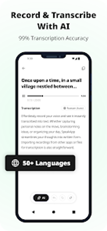 Image 0 for SpeakApp AI: Voice Notes