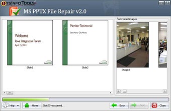 Image 0 for SysInfoTools Pptx Repair