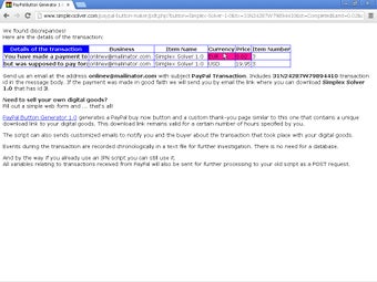 Imagen 2 para PayPal Button Generator
