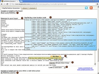Imagen 0 para PayPal Button Generator