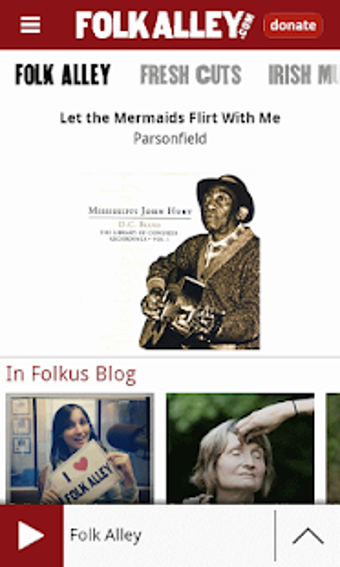 Image 0 for Folk Alley Player