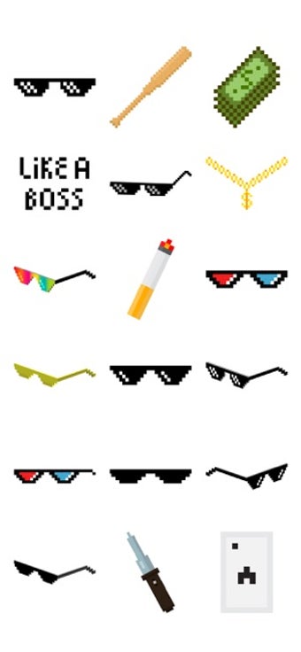 Image 0 for Thug Life Photo Sticker +…