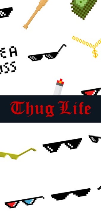 Image 1 for Thug Life Photo Sticker +…
