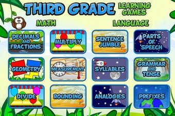 Image 0 for Third Grade Learning Game…