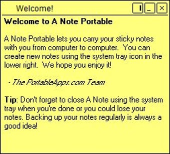 Imagen 1 para A Note Portable