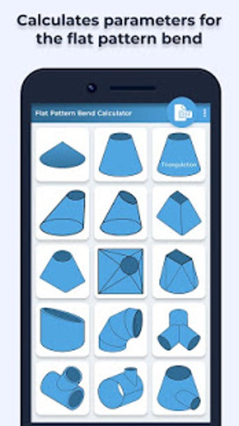 Image 1 for Flat Pattern Bend Calcula…