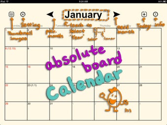 Image 0 for Absolute Board Calendar