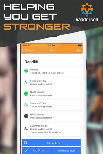Image 0 for Wendler Log - Strength & …