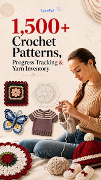 Image 0 for LacePal - Crochet  knitti…