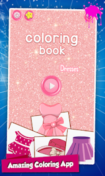 Imagen 0 para Glitter Dresses Coloring …