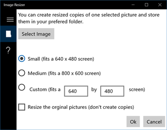 Imagen 2 para Resize Image for Windows …