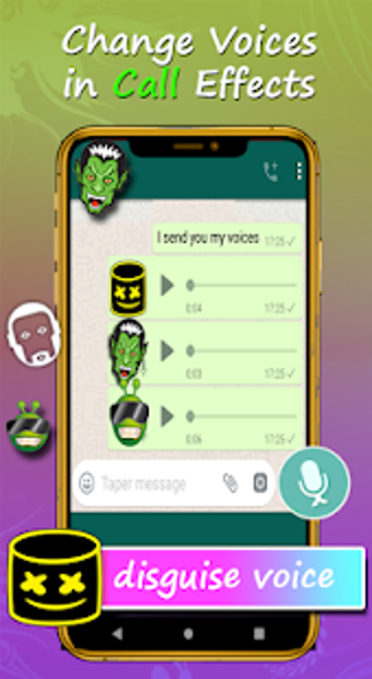 Imagen 2 para Fake call voice changer :…