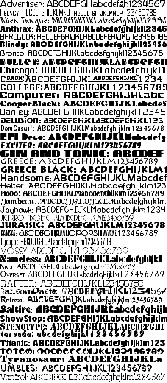 Imagen 0 para Headline Fonts
