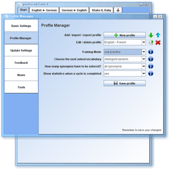Image 0 for GnuVocabTrain Portable
