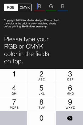 Imagen 0 para RGB / CMYK Converter to P…
