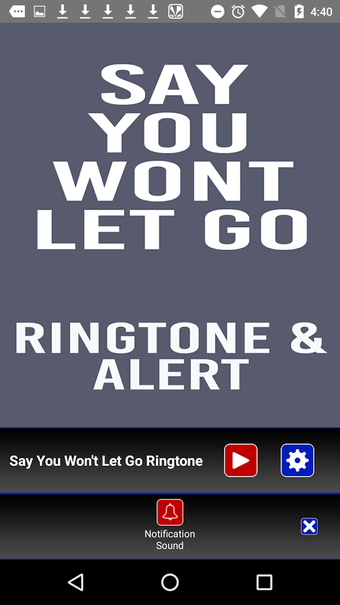 Imagen 1 para Say You Wont Let Go Ringt…