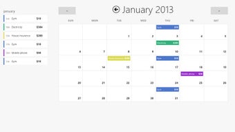 Image 1 for Billminder for Windows 8