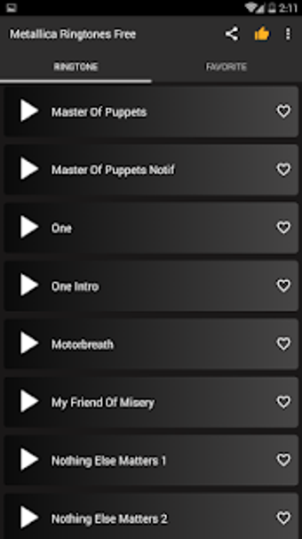 Image 1 for Metallica Ringtones free