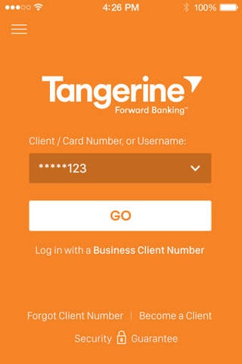 Image 0 for Tangerine Mobile Banking