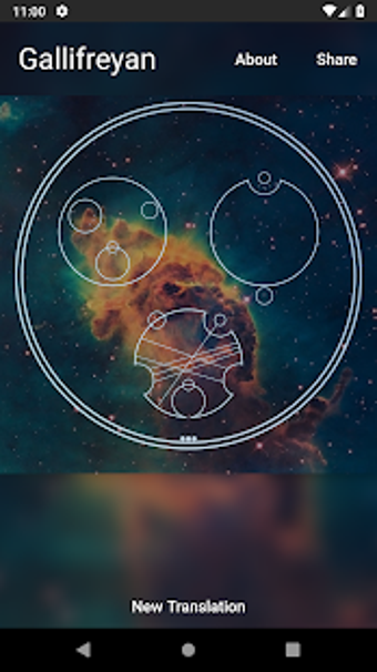 Image 0 for Gallifreyan Translator