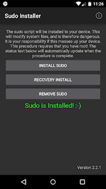Imagen 1 para Sudo Installer v2.2.2 (ro…