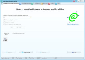Imagen 1 para MailHunter Finder