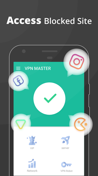 Imagen 1 para VPN Proxy Master - free u…