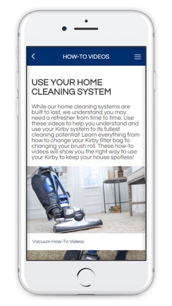 Image 1 for Kirby Vacuum Owner Resour…
