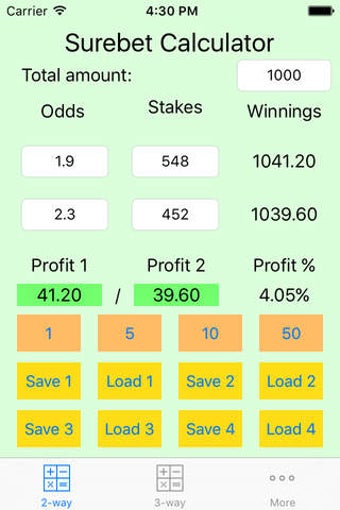 Imagen 0 para Surebet Calculator Pro