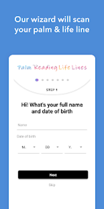 Image 0 for Palm reading life line