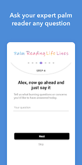 Image 1 for Palm reading life line