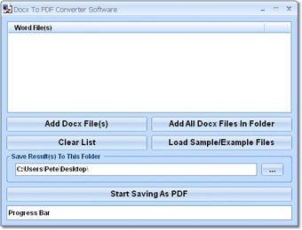 Image 0 for Docx To PDF Converter Sof…