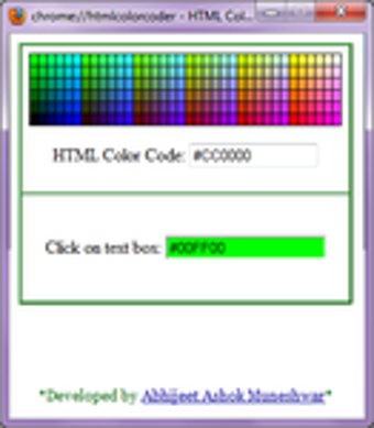 Image 1 for HTML Color Coder