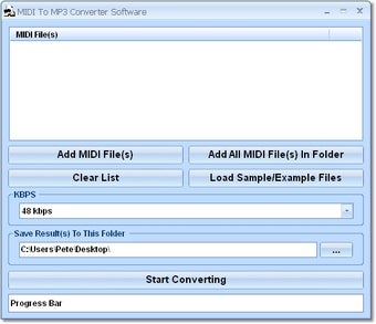 Image 0 for MIDI To MP3 Converter Sof…