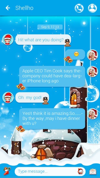 Imagen 0 para (FREE)GO SMS CHRISTMAS TH…